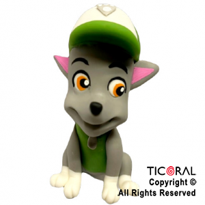 ADORNO PAW PATROL ROCKY A.PORC FRIA x 1